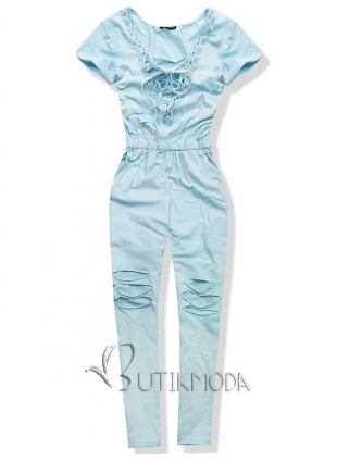 Overall baby blue 6707
