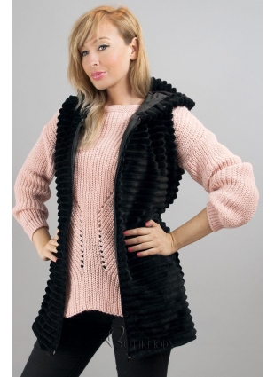 Pullover mit Schnürung rosa 2519