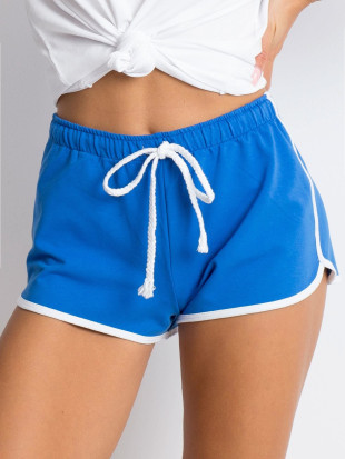 Blaue Sportshorts