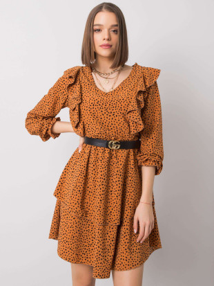 Kleid mit Rüschen von RUE PARIS
