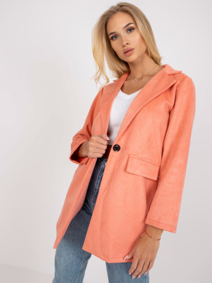 Stylische Damenblazer in Pfirsichfarbe