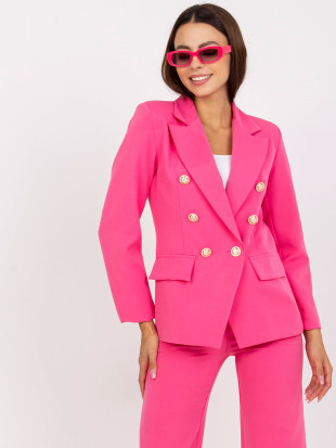 Elegante Damenjacke in Dunkelrosa
