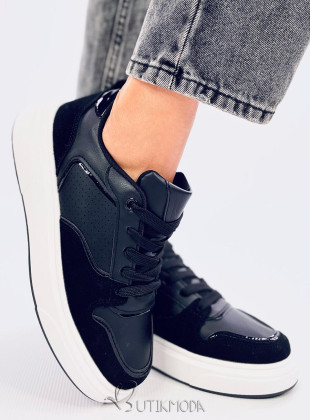 Schwarze Sneaker REBECCA