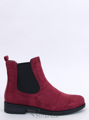 Chelsea-Stiefel Weinrot