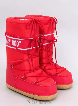 Winterstiefeletten SNOW BOOTS HIGH Red