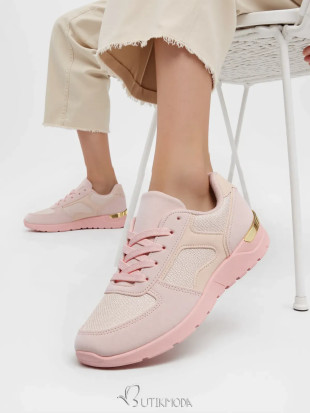 Leichte Damen-Sneaker Rosa