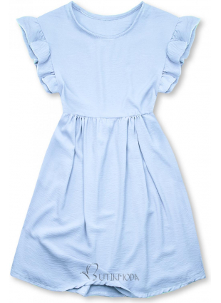 Kleid aus weicher Viskose babyblau