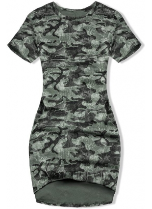 Oversized Army Kleid khaki