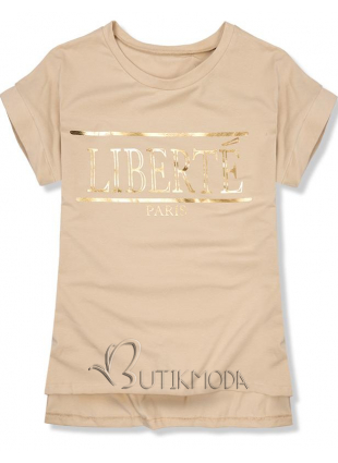 Shirt Liberté Paris beige