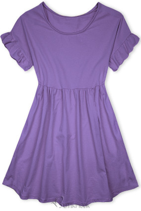 A-Linien-Kleid Violett