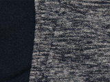 Fleecejacke mit Kapuze dunkelblau