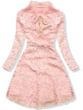 Spitzenkleid rosa