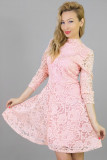 Spitzenkleid rosa