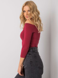 Bordeaux Bluse Live