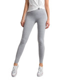 Graue Basic Leggings