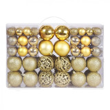 Weihnachtsdekorationen - 100 Stück Gold