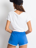 Blaue Sportshorts