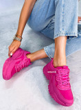 Plateau-Sneaker Pink