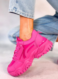 Plateau-Sneaker Pink