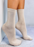 Hohe Damensocken Nude
