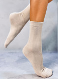 Hohe Damensocken Nude