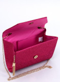 Glänzende Handtasche Pink