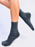 Winterwollsocken Dunkelgrau