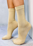 Hohe Damensocken – 5 Paar