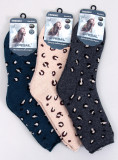 Damensocken mit Leopardenmuster 3 - 3 Paar