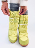 Winterstiefeletten SNOW BOOTS HIGH Neon Yellow