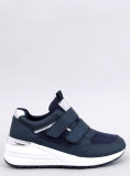 Sneaker mit Klettverschluss Navy