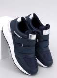 Sneaker mit Klettverschluss Navy