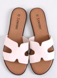 Damen Pantoletten Beige
