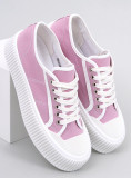 Plateau-Canvas-Sneaker Lila
