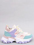 Damen-Sneaker Lila/Grün