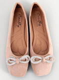 Ballerinas mit Schleife Beige