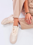 Leichte Damen-Sneaker Beige