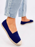Stoff-Espadrilles Royal Blue