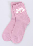 Baumwollsocken SCHOOL Rosa