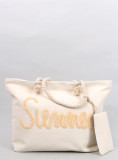 Strandtasche SUMMER Beige