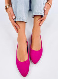 Wildleder-Ballerinas Pink