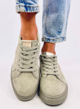 Pastell-Sneaker HEART Hellgrün