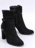 Schwarze Wildlederstiefel DAPHNE
