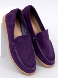 Extra weiche Damenmokassins Purple