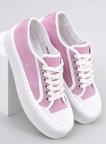 Plateau-Canvas-Sneaker Lila
