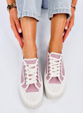 Plateau-Canvas-Sneaker Lila