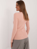 Stylischer rosa Pullover