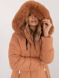 Bequeme Winterjacke mit abnehmbarem Kapuze