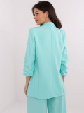 Elegante mintfarbene Jacke