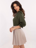 Elegante Bluse mit 3/4-Ärmeln